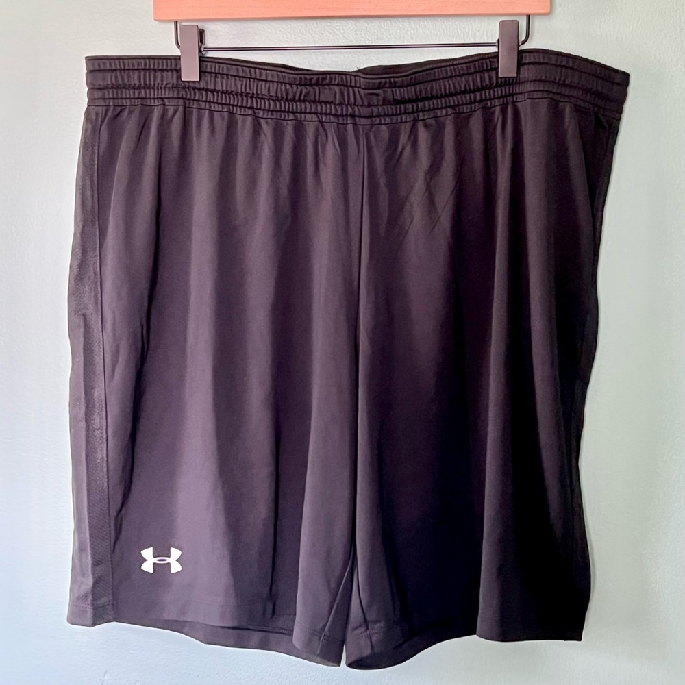NWT Under Armour HeatGear Black Athletic Shorts Size XXL